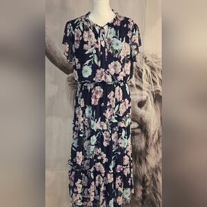 Floral Print Women's Dress